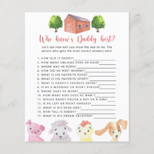 Papier Farm - Qui connaît DADDY meilleur jeu