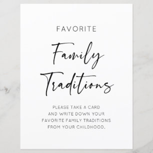 Papier Favoris Traditions Familiales Signet Baby shower J