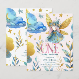 Papier Fée 1er anniversaire Fairytale Fairycore Anniversa