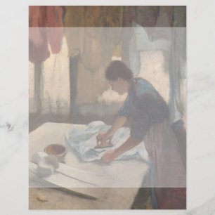 Papier Femme à repasser par Edgar Degas
