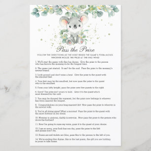 Papier Fête bébé Koala Greenery Passez le prix 
