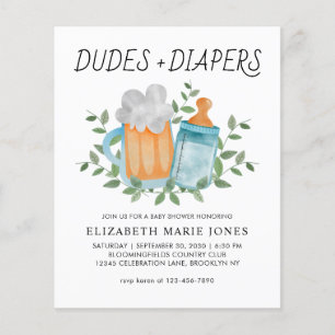 Papier Fête de Bébé Fille et Garçons Modernes avec Boutei