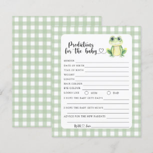 Papier Fête de bébé grenouille - prédictions et conseils