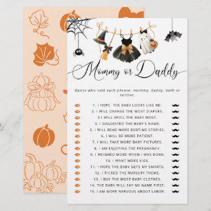 Papier Fête de bébé sur l'étendoir de Little Boo Maman ou