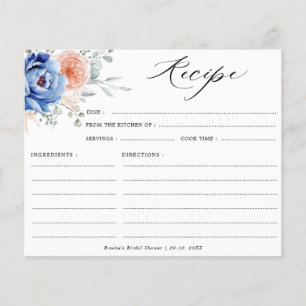 Papier Fête des mariées bleu marine ardoise Dusty Blush R
