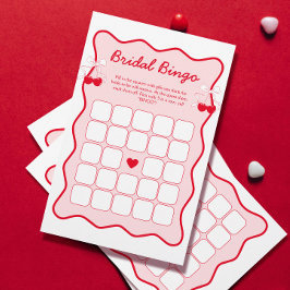 Papier Fête des mariées de cerisier rouge et rose