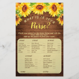 Papier Fête des mariées de fleurs de tournesol de bois Je