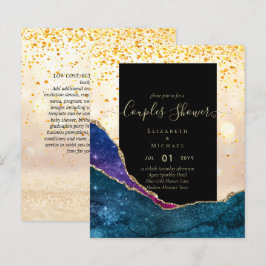 Papier FÊTE DES MARIÉES des couples BUDGET - AGATE Gold