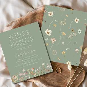 Papier Fête des mariées des Fleurs sauvages budgétaires e