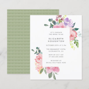Papier Fête des mariées d'été Budget Pink Roses