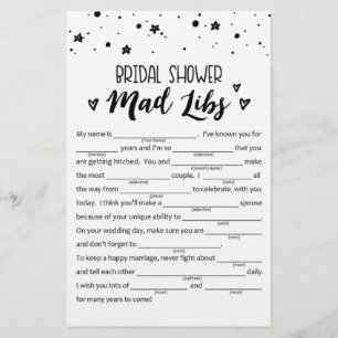 Papier Fête des mariées drôle ou partie Hen Party