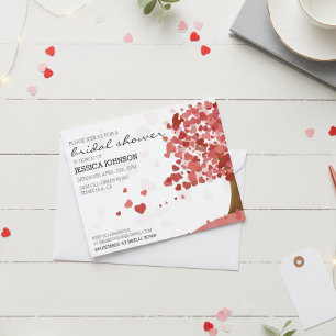 Papier Fête des mariées Heart Tree Saint Valentin