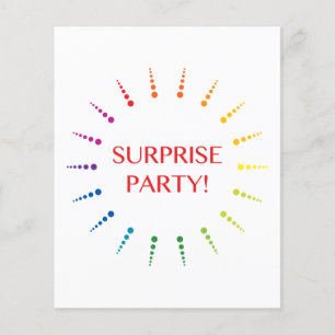 Papier fête surprise