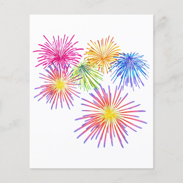 Papier Feu d'artifice Fête de la Grande Partie Rackers (Devant)