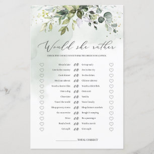 Papier Feuillage verdoyant Voudrait-elle plutôt le jeu nu