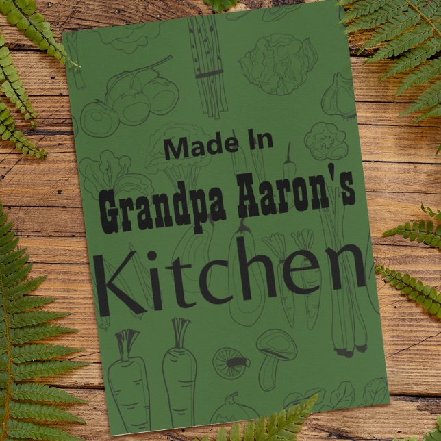 Papier Fiche de Recette Faite Dans la Cuisine de [Votre N (Créateur téléchargé)