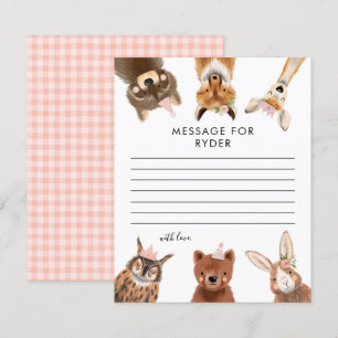 Papier Fille Woodland Anniversaire Fête Heure Capsule