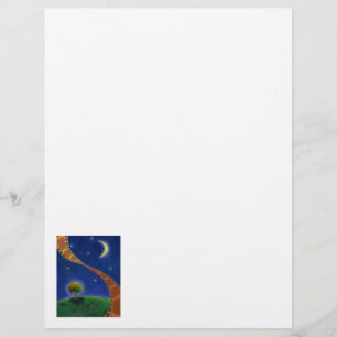 Papier Film art de nuit d'automne amusant peinture pour l