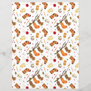Papier Fils, bas et feuillage