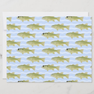 Papier fish patterned paper