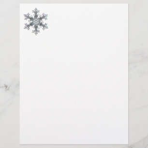 Papier Flacon de neige