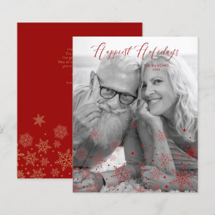 Papier Flammes de neige rouges de Noël bon marché Jours f