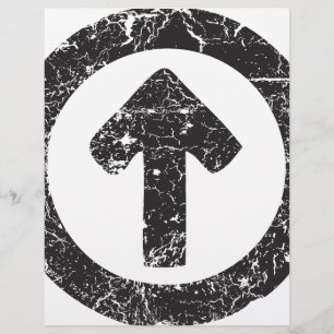 Papier Flèche circulaire