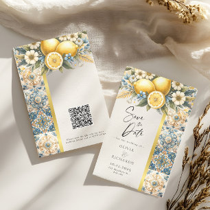 Papier Fleur carrelée méditerranéenne Italien Positano Le