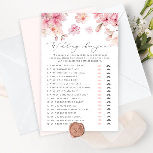 Papier Fleur de cerisier Le jeu de chaussures mariage