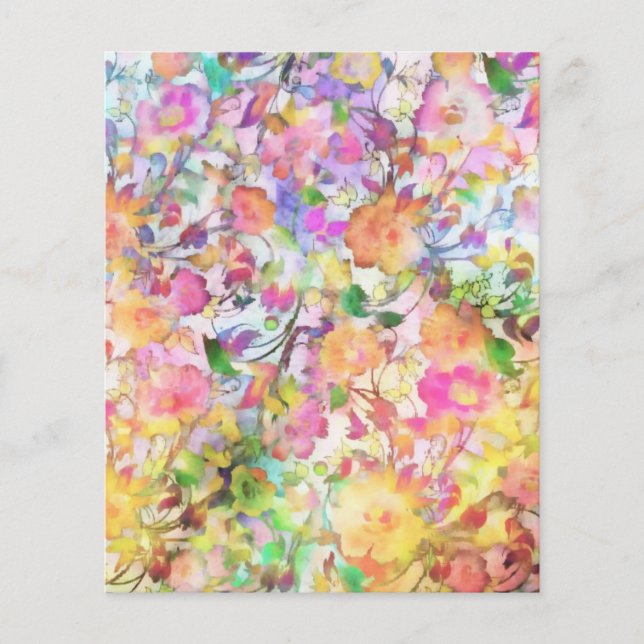 Papier Fleur pastel (Devant)