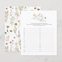 fleur sauvage abeille nom bébé visage moderne élég