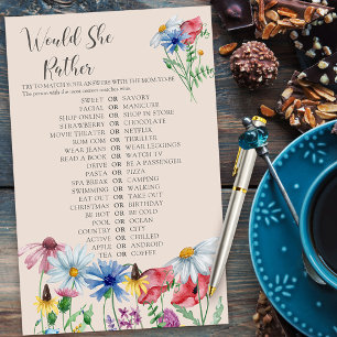 Papier Fleur sauvage Charme Voudrait Elle Plutôt Douche J