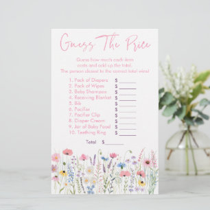 Papier Fleur sauvage Rose Devinez Le Jeu De Douche Prix