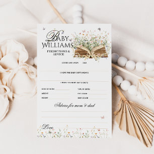 Papier Fleur sauvage Un Nouveau Chapitre Commence Le Baby