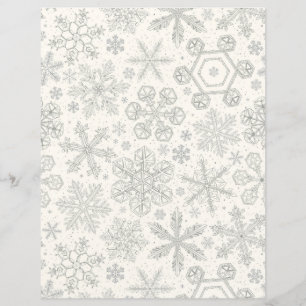 Papier Flocon de neige