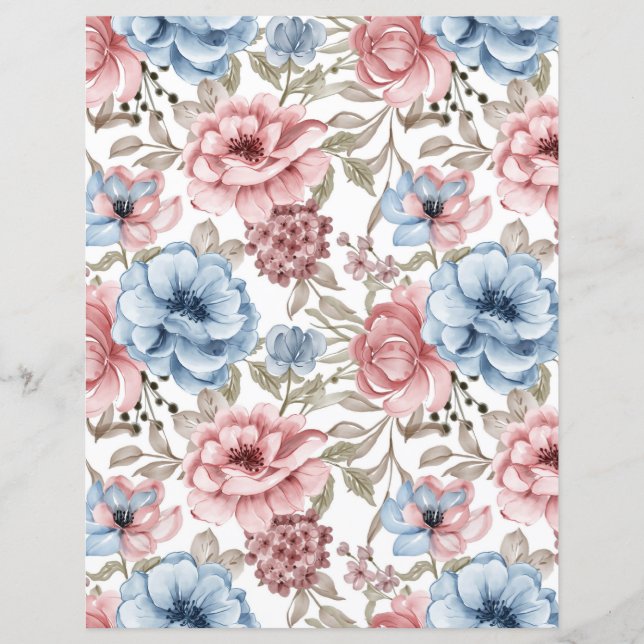 Papier Floral (Devant)