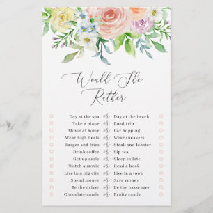 Papier Floral Peach Voudrait Elle Plutôt Fête des mariées