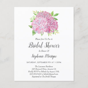 Papier Floral rose Hydrangea Bouquet Fête des mariées bud