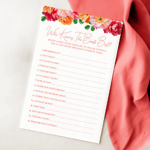 Papier Floral Rose Lumineux Qui Connaît La Mariée Meilleu
