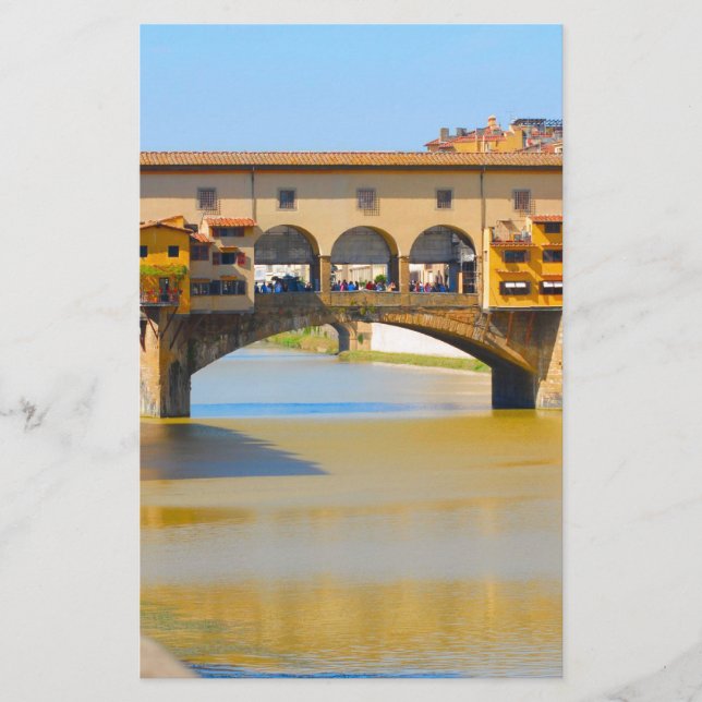 Papier Florence - Firenze, Ponte vecchio (Devant)