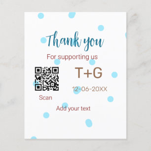 Papier Fonds Lune de miel Ajouter Q R code nom de couple