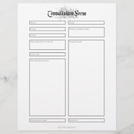 Papier Formulaire de consultation