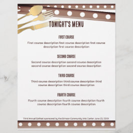 Papier fourche collée tomate cuillère couteau à manger re