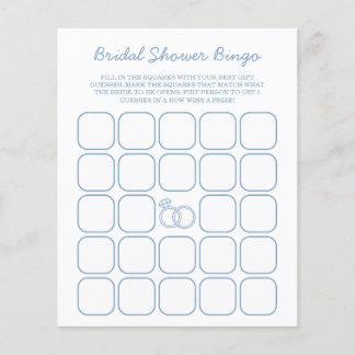 Papier Fresque Hors Du Marché Bingo Fête des mariées Vert