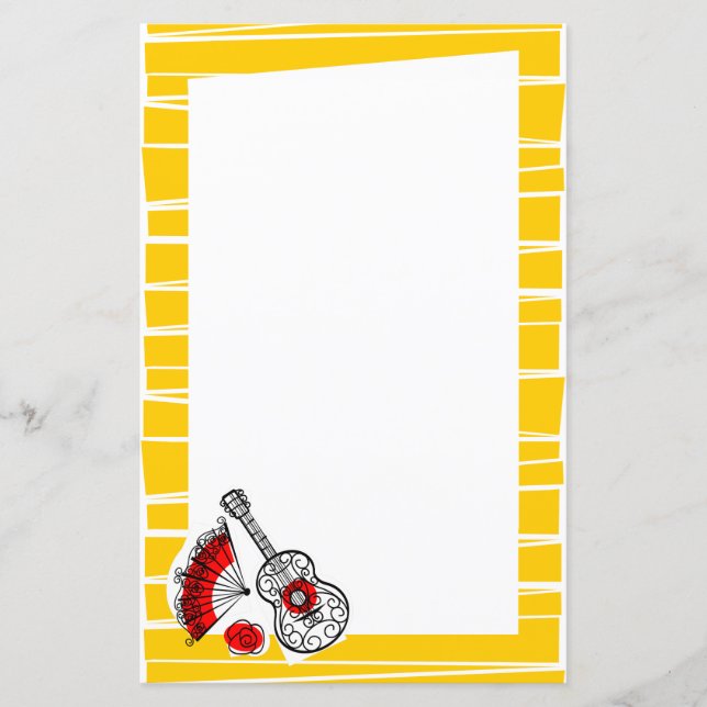 Papier Frontal Souvenirs Espagnol 5,5x 8,5 (Devant)