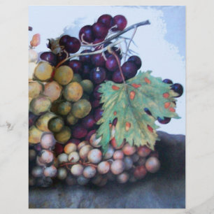 PAPIER FRUITS DE SAISON 1 - RAISONS ET PEARS