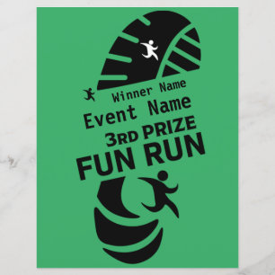 Papier Fun Run Event Cause Charité Promotion Prix