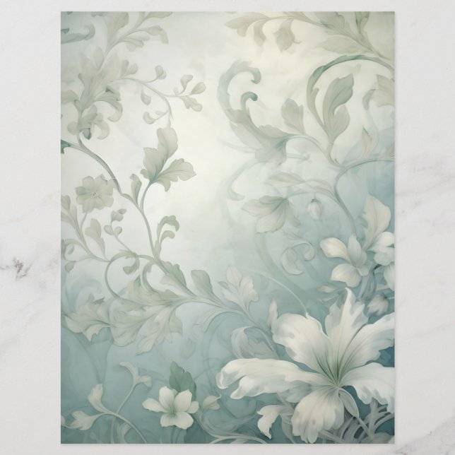 Papier für Blumenschrotpfe (Vorderseite)