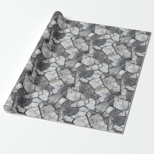 Papier für das Cracken von Mustermustern Geschenkpapier