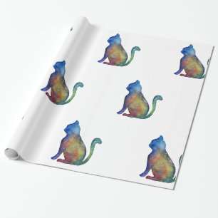 Papier für das Sternkatzenglühen, 30 in x 2 ft Geschenkpapier